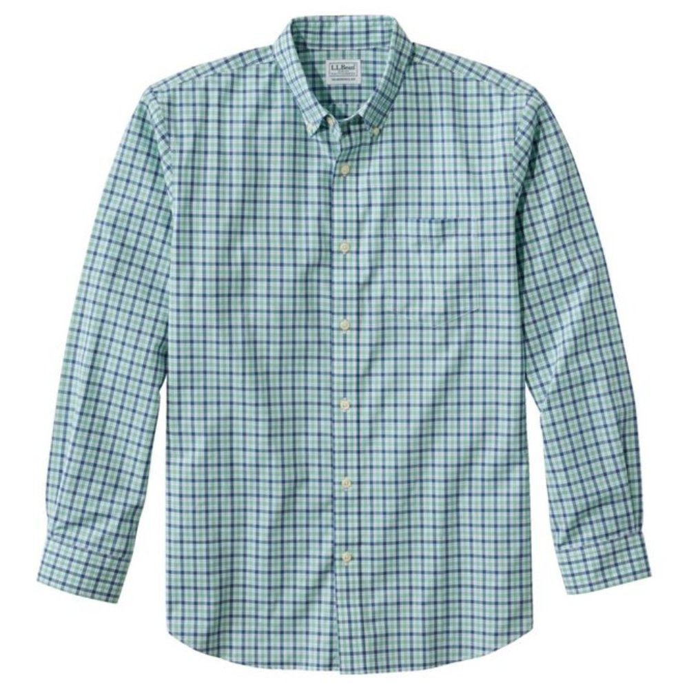 ‼️SOLD LL Bean Wrinkle-Free Kennebunk Traditional Fit Shirt